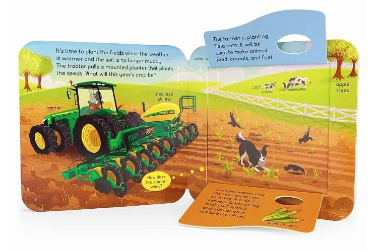 Peek-a-Flap Dirt Book - LP75708