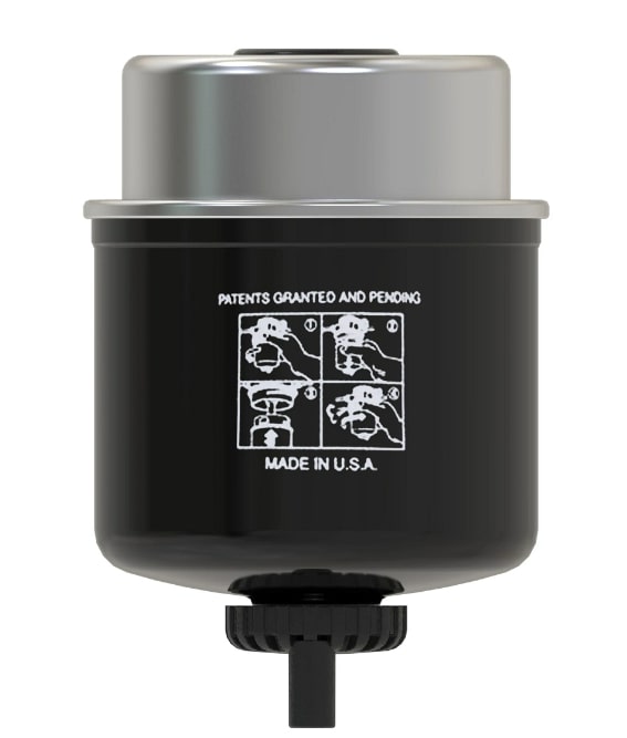 Oregon 07-214 Kraftstofffilter Für Kleinstmotoren – Doppelfiltration Aus Filz Und Edelstahlgewebe