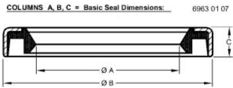 Internal Oil Seal - AH150453