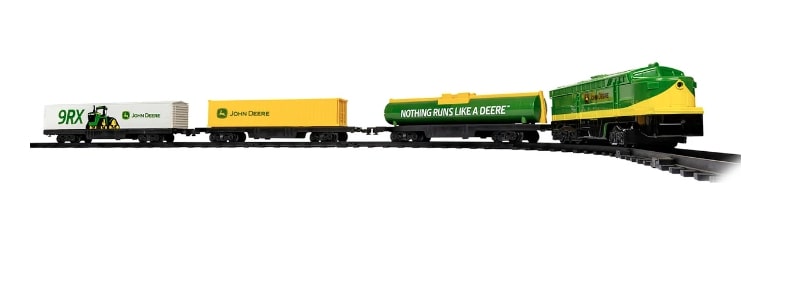 John Deere Battery Operated Diesel Train Set - LP75674