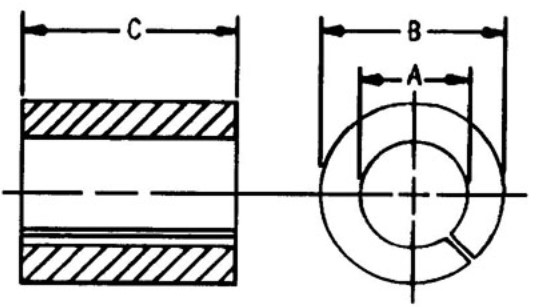 Split Bushing - 111360535