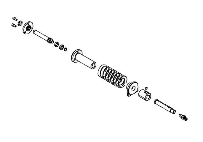 John Deere Track Spring FYD60003455 | Durable Undercarriage Support ...