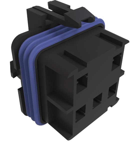 John Deere Black External Electrical Connector Assembly 5-Cavity ...