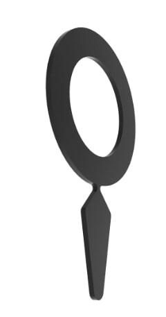 Circular Shim with Tab - Thickness (IN): 0.1250 - T225431