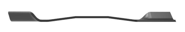 High Lift Mower Blade For 60 inch Mower Decks - TCU15881