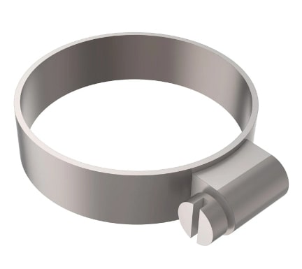 Worm Gear Hose Clamp - Thickness (IN): 0.0310 - TY22467