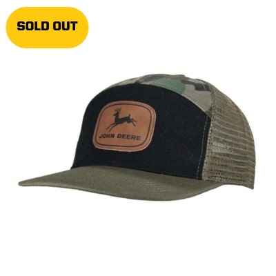 Mens Camo Vintage Patch Cap - LP78699