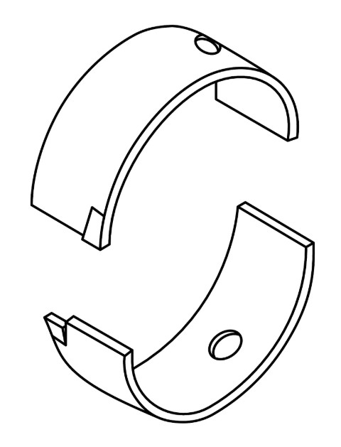 Connecting Rod Bearing - MIU13997