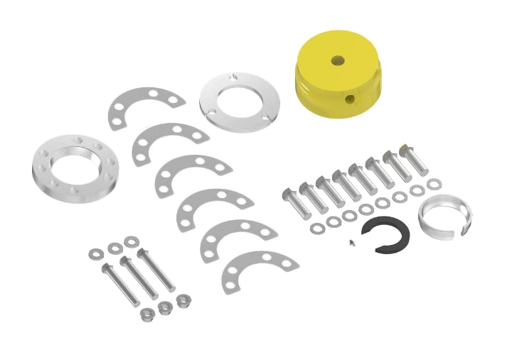 8 Bolt Hourglass Retainer Field Installation Kit - AT376894