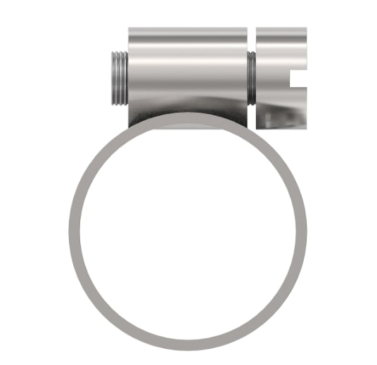 Worm Gear Hose Clamp - Thickness (IN): 0.0260 - TY22462