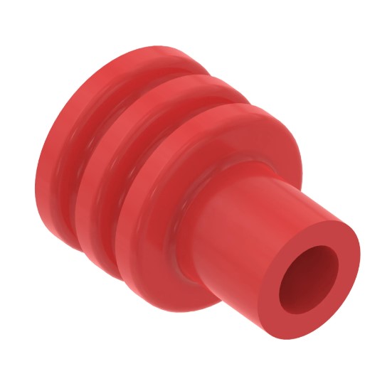 John Deere 57M9883 Red Electrical Connector Cable Seal | Doggett