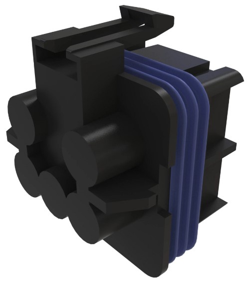 John Deere Black External Electrical Connector Assembly 5-Cavity ...