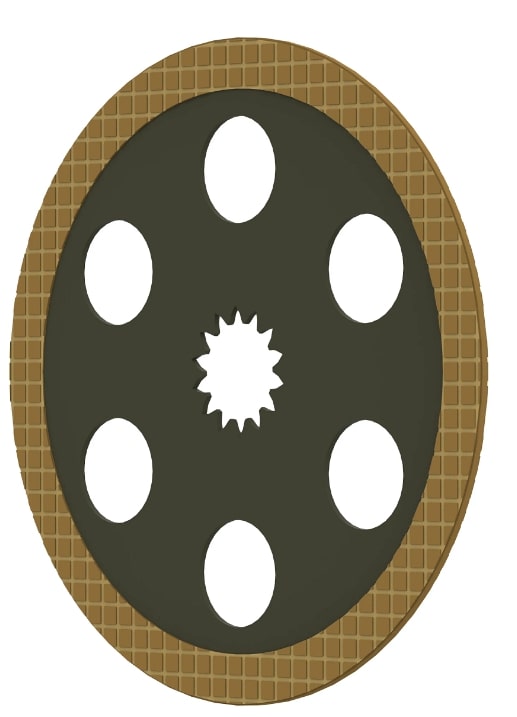 Service Brake Disk Set - AT179503
