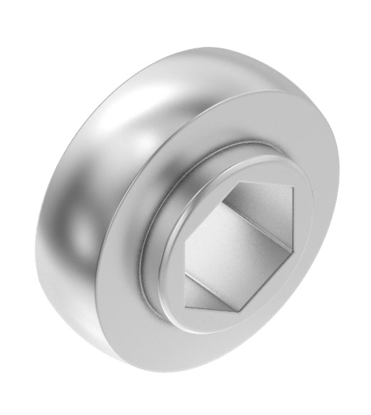 Spherical Outer Diameter Hexagonal Bore Ball Bearing - T415189