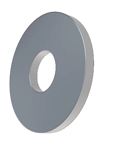 Metallic Round Hole Washer - Thickness: 2.5000MM - 24M7523