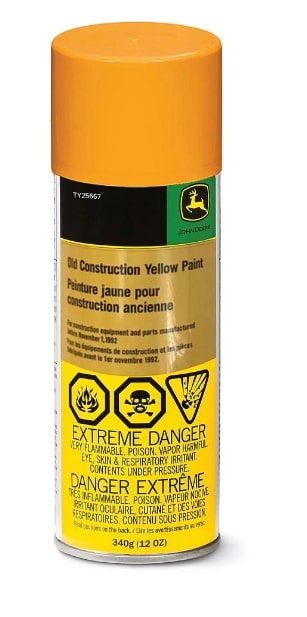 Ag and Turf Yellow Paint (Low VOC) - TY25667