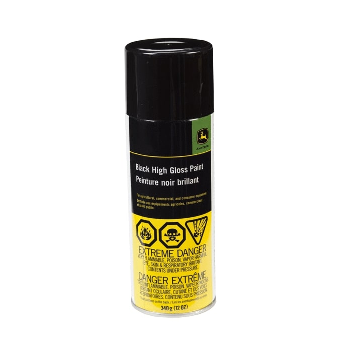 Black Spray Paint - High Gloss - TY25609