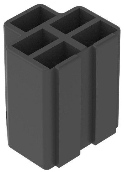 John Deere Black External Electrical Connector Terminal – 5 Cavities ...