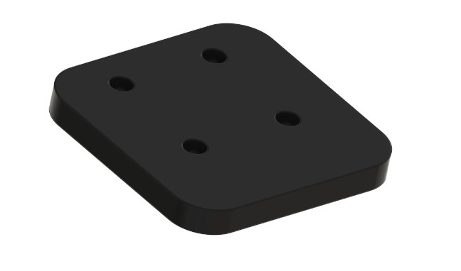 Latch Backer Plate Bracket - T417944