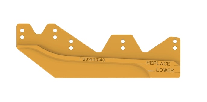 Main Frame Skid Plate - CB1440140
