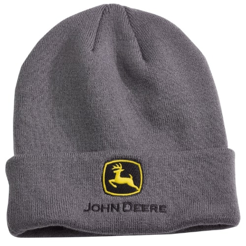 Men's Charcoal Cuff Knit Beanie - LP69128