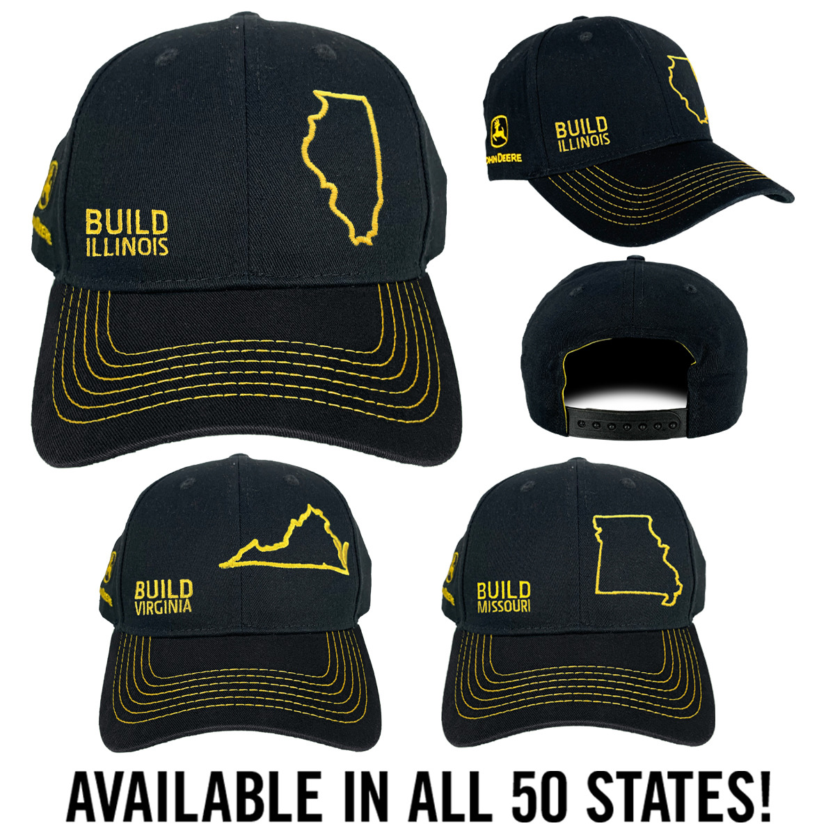 Men's Twill Build USA Hat - LP75991