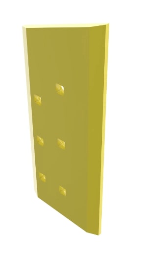 DURA-MAX™ Straight Right Side Cutting Edge Bit - T204080