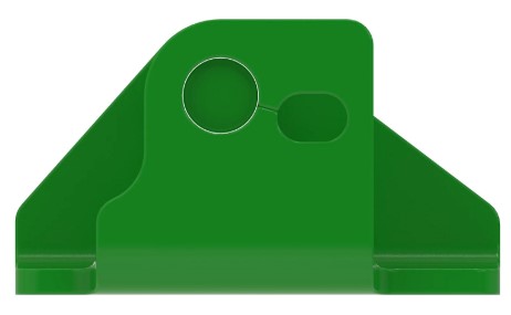 Rear Striker Latch Bracket - AT319135
