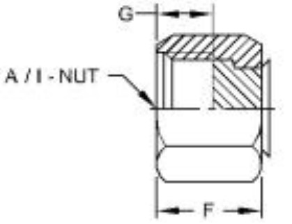 Fitting - Thread Size (IN): 1.0000 - X10FNL-S