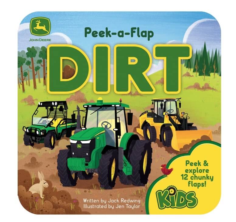 Peek-a-Flap Dirt Book - LP75708