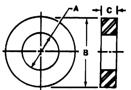 Back-Up Ring - Section Thickness (IN): 0.0500 - U13461
