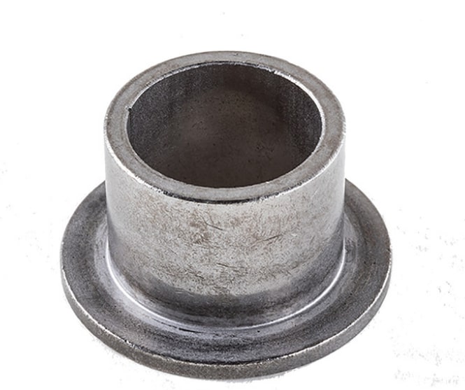 Cylindrical Flanged Alloy Bushing - M83541