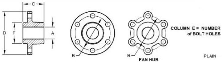 Damper Hub - R524422