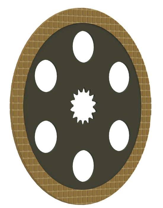 Service Brake Disk Set - AT179503