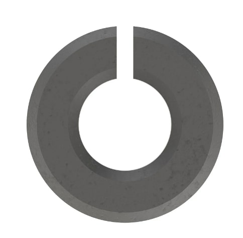 Metallic Round Hole Washer - Thickness: 8.1MM - T3G9609
