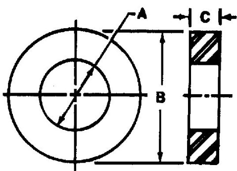 Back-Up Ring - Section Thickness (IN): 0.0500 - R81195
