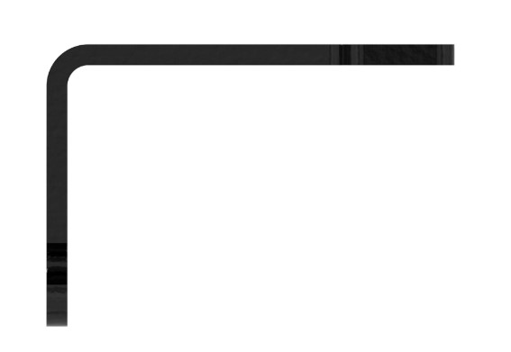 Cab Window RH Latch Bracket - T230639