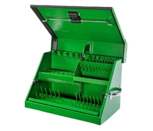 Portable Triangle Toolbox - Green - AC-2313TB-G