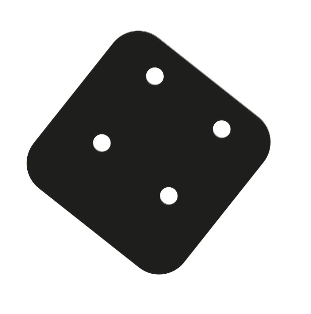 Latch Backer Plate Bracket - T417944