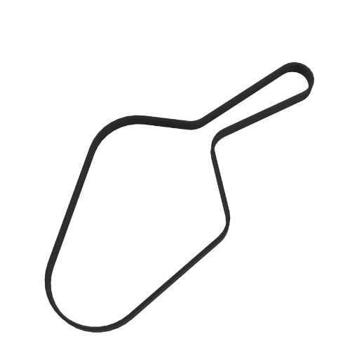 PK Section Engine Fan Drive V-Belt - DZ119477
