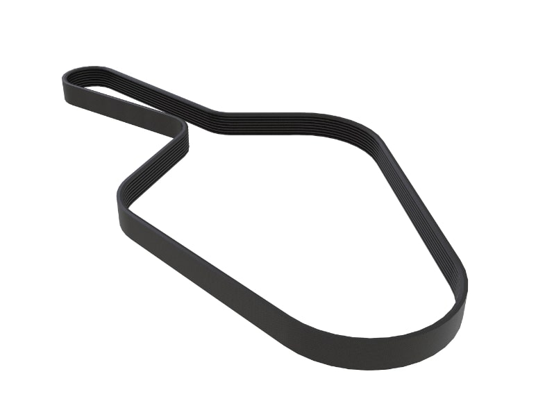 Engine Fan and Idler Pulley V-Belt - DZ119521