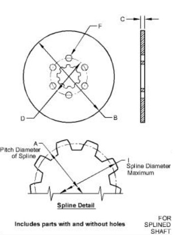 John Deere Differential Lock Clutch Disk YZ121809 | Doggett