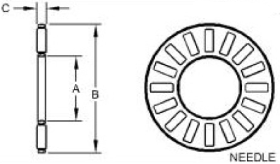Needle Thrust Bearing - RE68730