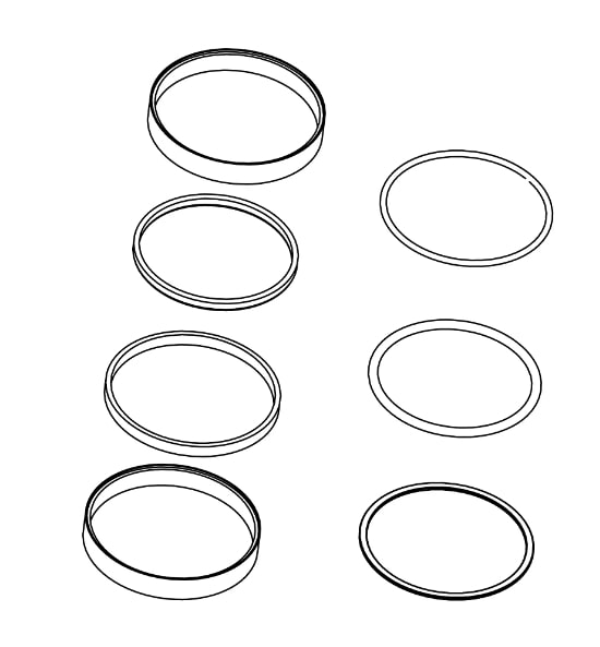 Hydraulic Cylinder Bore Seal Kit - AHC22109