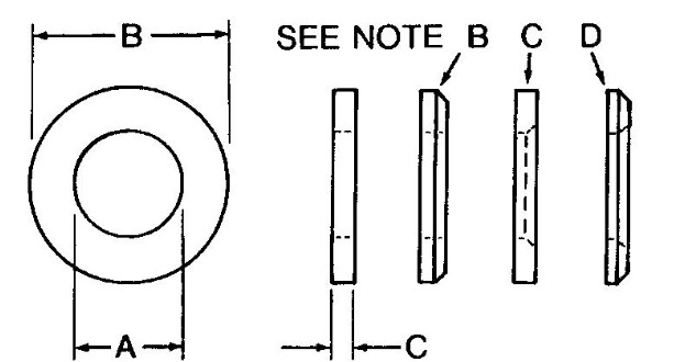 Thrust Washer - Inside Dimension (IN): 1.0315 - F2380R