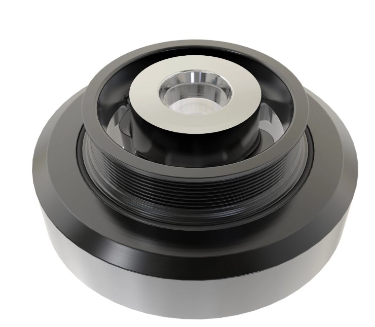 Pulley with Dampener - Crankshaft - RE505940