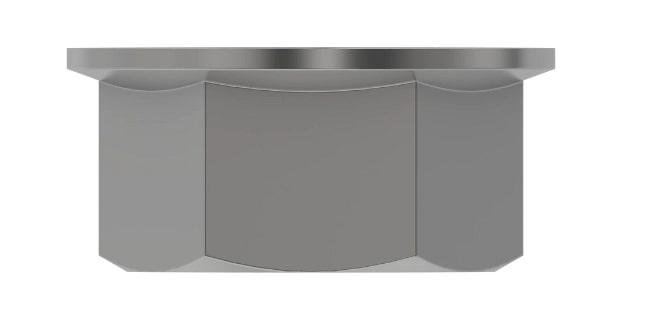 Hexagonal Flanged Nut -Inches - E55662