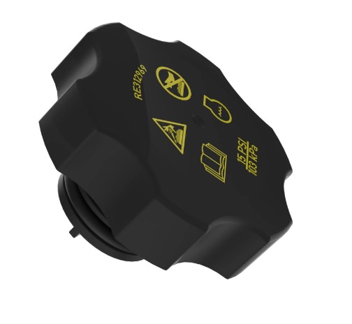 John Deere Surge Tank Filler Cap RE312969 | Doggett