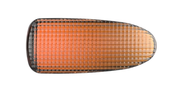 Amber LED Warning Light - RE217551
