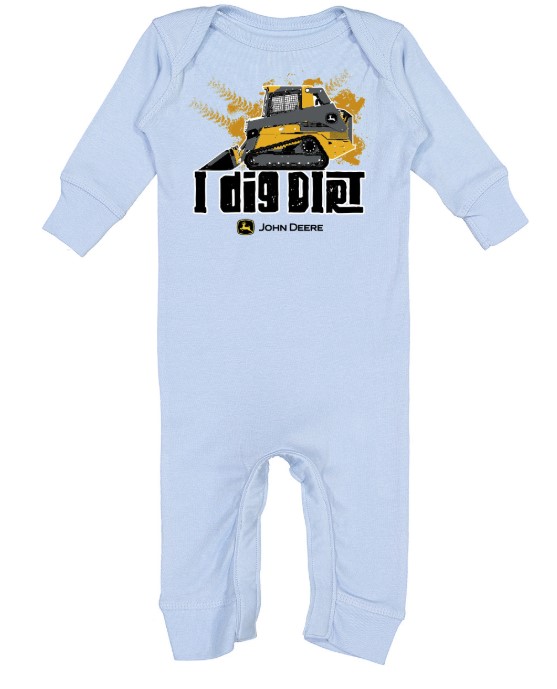 I Dig Dirt Long Sleeve Romper - LP88585